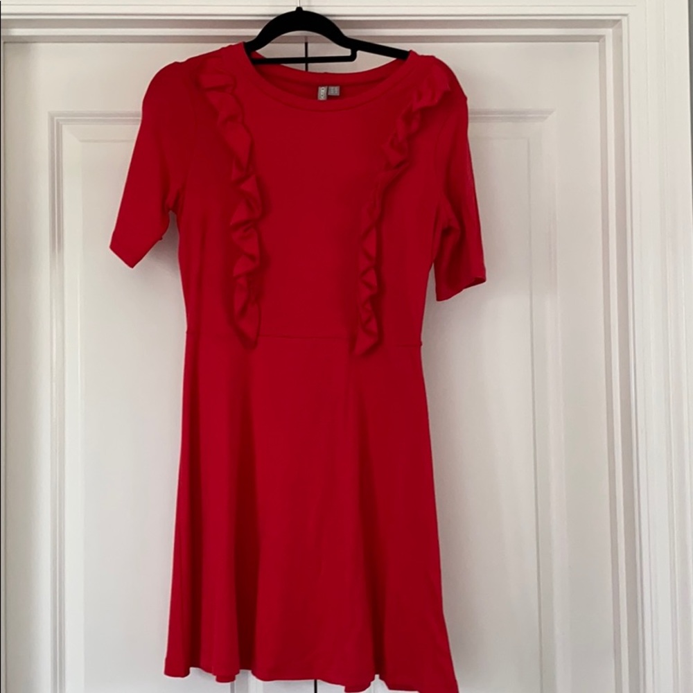 ASOS red dress